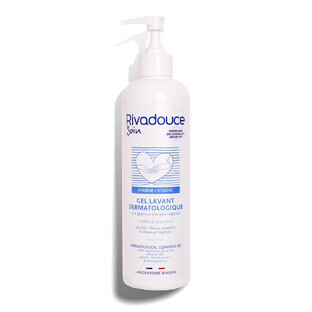 Rivadouce Gel de curățare dermatologică pentru corp și păr 500ml