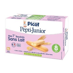 Picot Mes 1ers Boudoirs Sans Lait Des 8 Mois 6 Sachets De 4 Boudoirs
