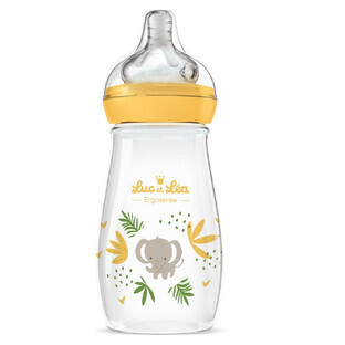Luc Et Lea Ergosense Kunststoff-Flasche Savane 2 Monate und mehr 270 ml