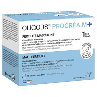 Ccd Oligobs Procrea M+ Fertilité Masculine 30 Sachets