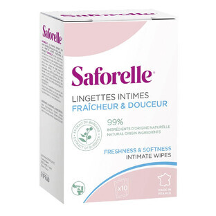 Saforelle Intime Einwegtücher 10 einzelne Sachets
