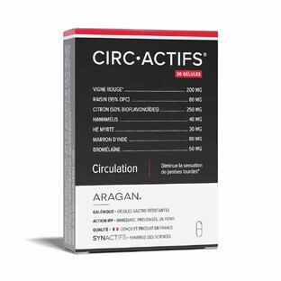 Aragan Synactifs CircActifs Circolazione 30 capsule