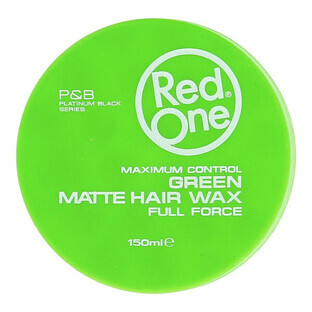 Red One Aqua Hair Gel Wax Full Force Green, 150 ml