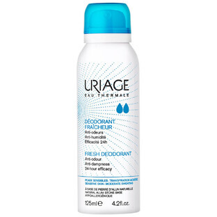 Uriage Déodorant spray rafraîchissant, 125 ml