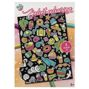Livre de coloriage Velvet Scribbles