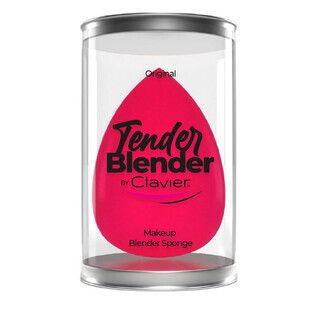 Clavier Tender Blender Éponge de maquillage douce rose en forme de goutte d'eau