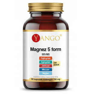 Yango Magnesio 5 Forma, 90 capsule