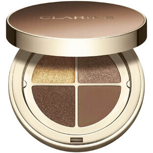 Clarins Ombre 4 Couleurs Eyeshadow Palette 04 Brown Sugar Gradation, 4.2 g