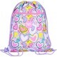 Sac à chaussures CoolPack Sports Vert Pastel Hearts, 1 pièce