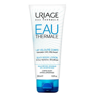 Uriage Eau Thermale Loțiune de corp mătăsoasă, hidratare 24 de ore, 200ml