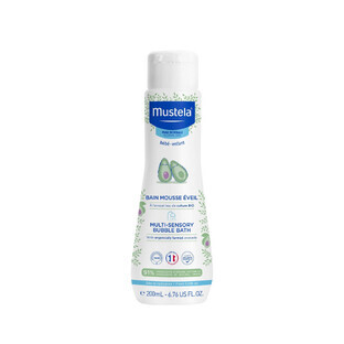 Mustela Multi-Sensorisch Bubbelbad Vloeibaar, 200ml