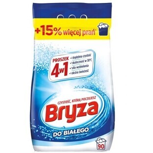 Bryza powder for washing white clothes White 4in1 5.85 kg/ 90 washes