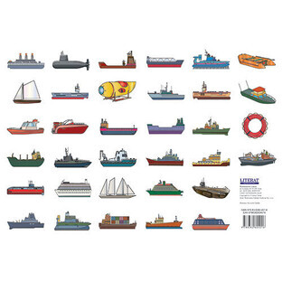 Pegatinas Barcos y Naves A3