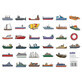 Pegatinas Barcos y Naves A3