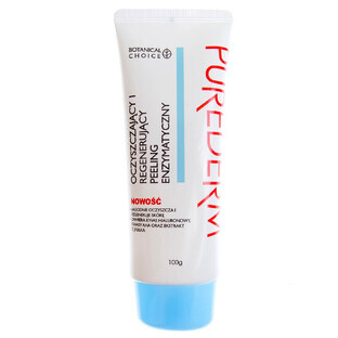 Purederm Zuiverende en regenererende enzymscrub, 100g