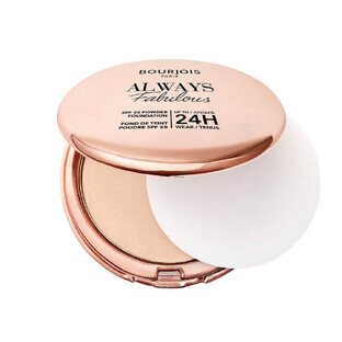 Bourjois Always Fabulous Cipria compatta opacizzante con SPF20 125 Avorio, 7 g