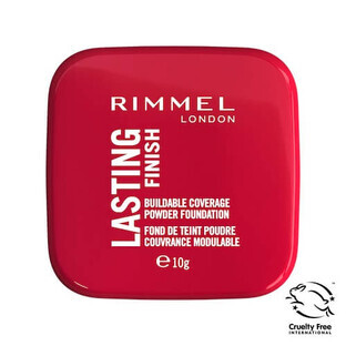 Rimmel Lasting Finish Compact Foundation Vegan 002 Parel, 10g