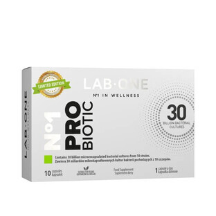 Lab One N1 ProBiotikum, 10 Kapseln