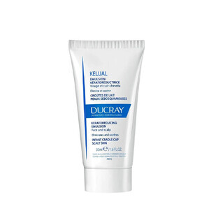 Ducray Kelual Keratoreducerende Emulsie, Emulsie voor een uitgedroogde en vette hoofdhuid, 50ml