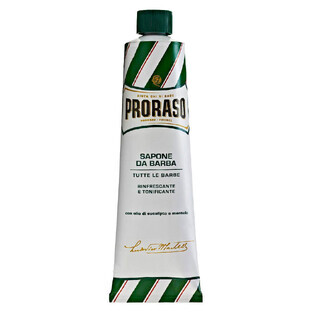 Proraso Crema da barba rinfrescante all'eucalipto in tubo, 150 ml