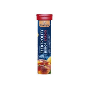 Protego Elektrolity Senior Cardio, 20 comprimidos efervescentes