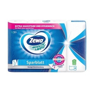 Zewa, Paper towels, 4 rolls