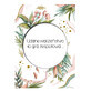 B6 carnet CITATION ROSE SAUVAGE
