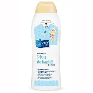 Skarb Matki loción de baño hidratante con aceite de oliva para bebés y niños 250 ml