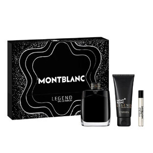 Mont Blanc Legend Set Eau de Parfum, 100 ml + Eau de Parfum Miniature, 7,5 ml + Gel doccia, 100 ml