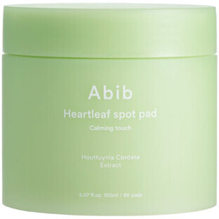 Abib Heartleaf Spot Pad Calming Touch Soothing Face Pads, 80 pieces