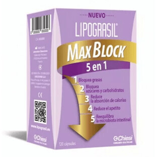Lipograsil Maxblock 5in1 120 Caps