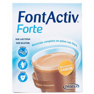 Ordesa FontActiv Forte Schokoladengeschmack Nahrungsergänzungsmittel 14 x 30g