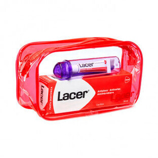 Lacer Travel Toiletry Kit Zahnpasta + Zahnbürste