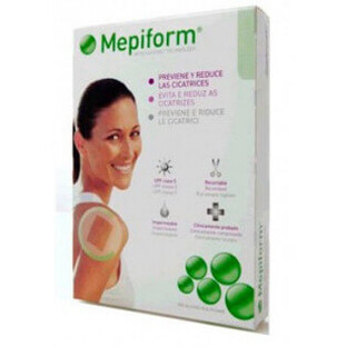 Mepiform silicon 4x30, 5 plasturi
