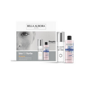 Bella Aurora PACK Bio10 Forte M-lasma 30ml + Exfoliating Illuminating Toner 200ml