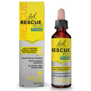Bach RESCUE Plus Gocce, 20 ml