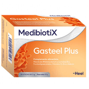 Absatz Medibiotix Gasteel Plus 30 Stäbchen 3g