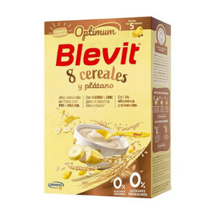 Blevit Optimum 8 Cereales Platano 250g