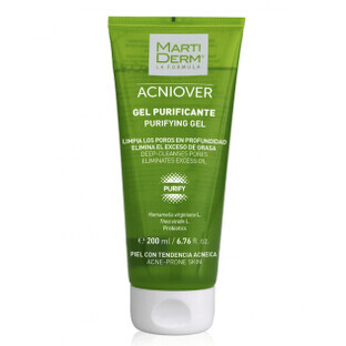 Martiderm Acniover Gel Nettoyant Purifiant, 200ml