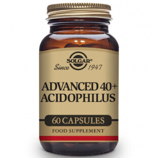 Solgar Advanced 40+Acidophilus, 60 capsules