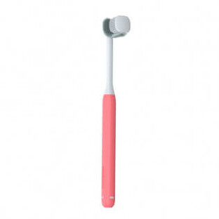 Periuță de dinți Balene Soft pentru adulți, culoare coral