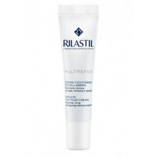 Rilastil Multirepair Crema Contorno Ojos-Labios, 15ml