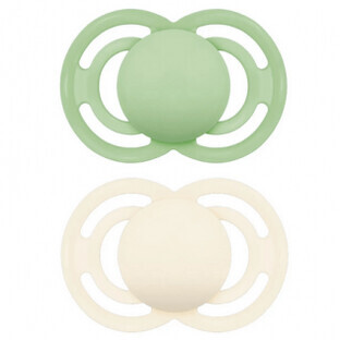 MAM Soother Perfect Silicone +16M Verde/Neutru 2u