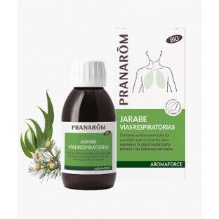 Pranarom Aromaforce Sirop biologique pour les voies respiratoires, 150ml