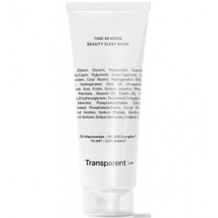 Masque de sommeil transparent Lab Time Reverse Beauty Sleep 75ml