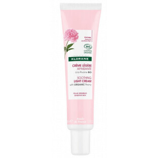 Klorane Crème légère apaisante à la pivoine 40ml