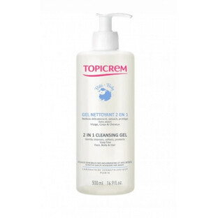 Topicrem Baby Reinigingsgel 2 in 1 500ml