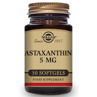 Solgar Astaxanthin 5mg 30 softgels