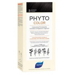 Phyto Colour 3 Marrone scuro