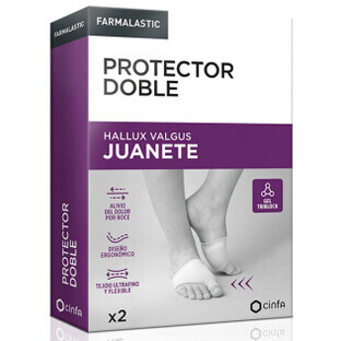 Farmalastic Protectpr Bunionette Double 2u Eenheidsmaat